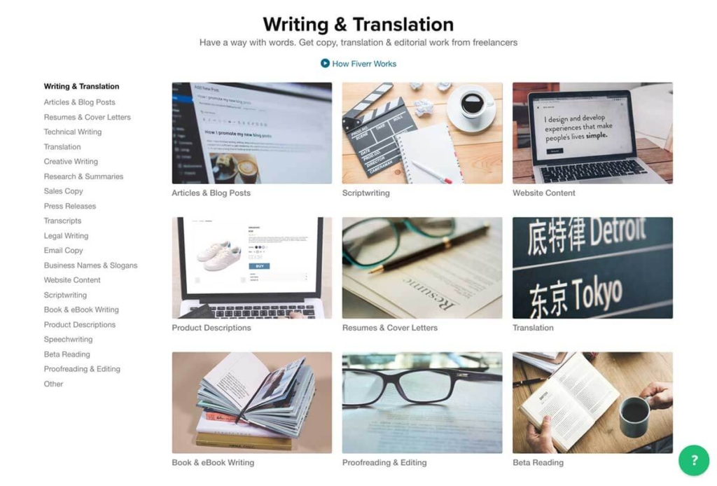 Writing & Translation
